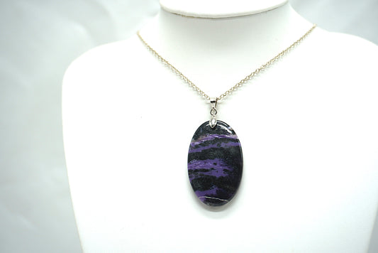 PENDENTIF CHAROITE