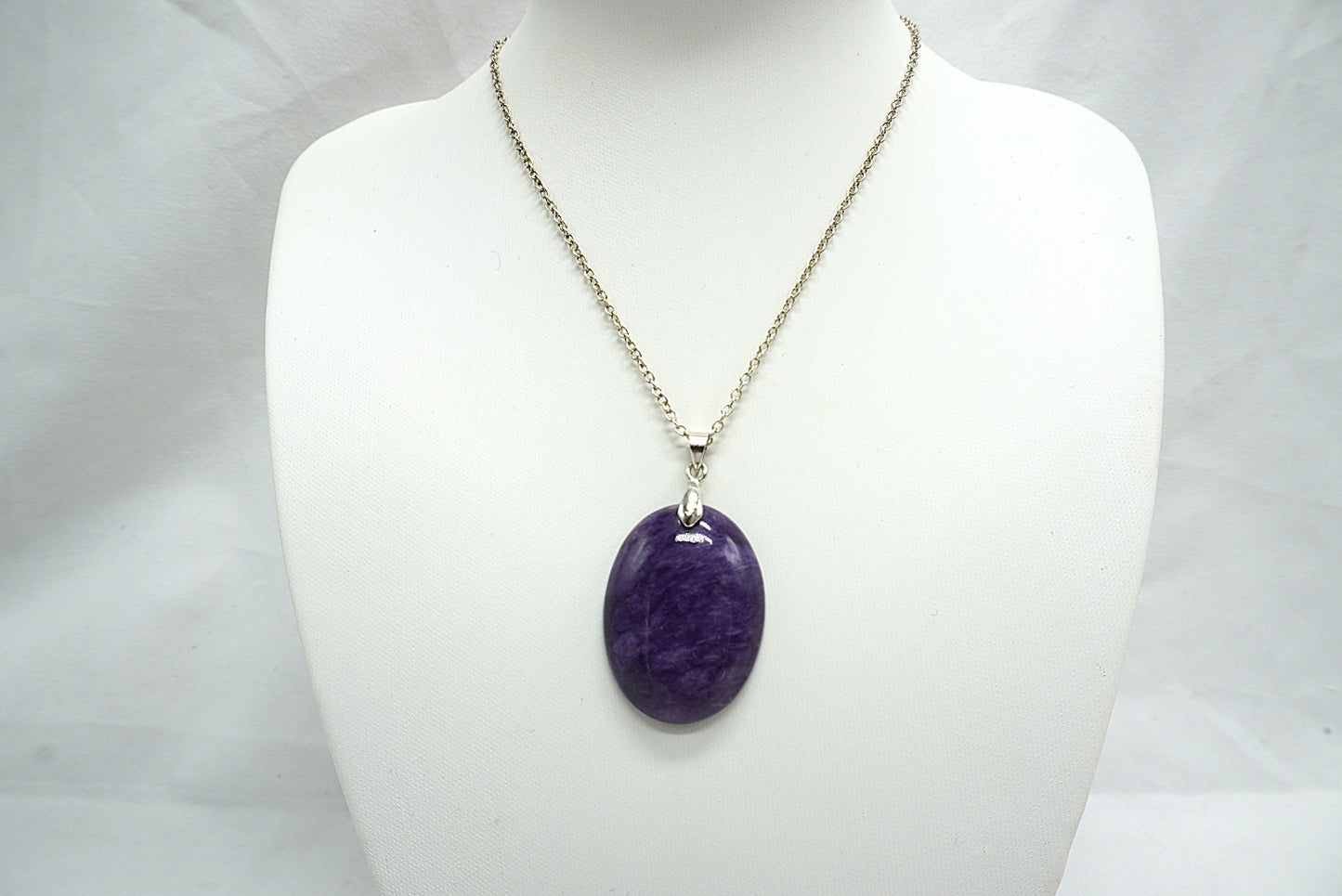 PENDENTIF CHAROITE (ref 1)