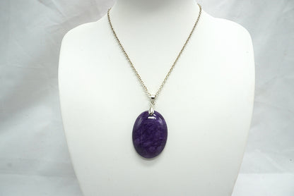 PENDENTIF CHAROITE (ref 1)