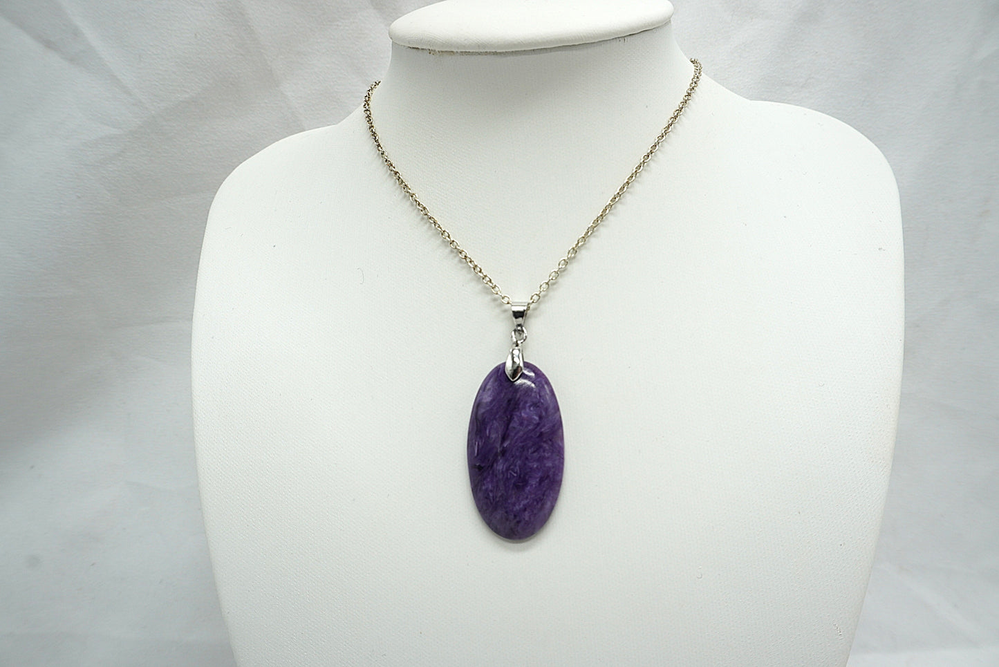 PENDENTIF CHAROITE (ref 4 )