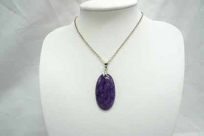 PENDENTIF CHAROITE (ref 4 )