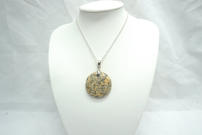 PENDENTIF JASPE LEOPARD (ref 2)