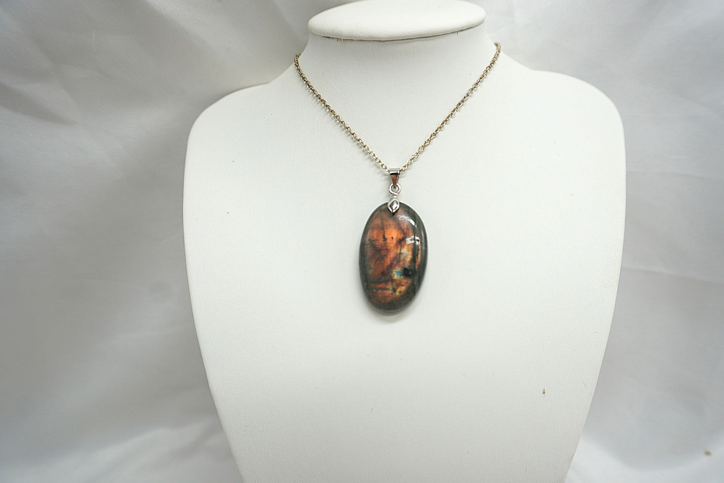 PENDENTIF LABRADORITE (ref 10)
