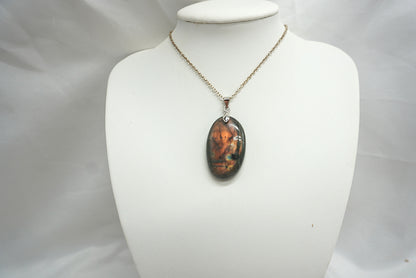 PENDENTIF LABRADORITE (ref 10)