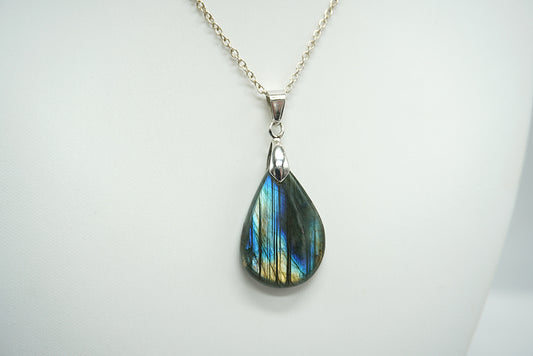 PENDENTIF LABRADORITE (ref 4)