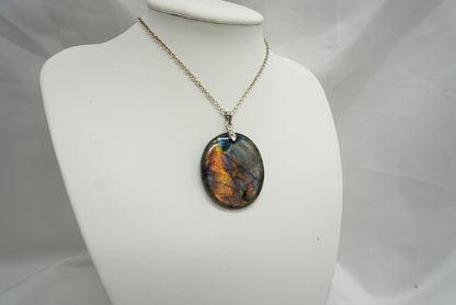 PENDENTIF LABRADORITE (ref 6)
