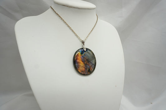 PENDENTIF LABRADORITE (ref 6)
