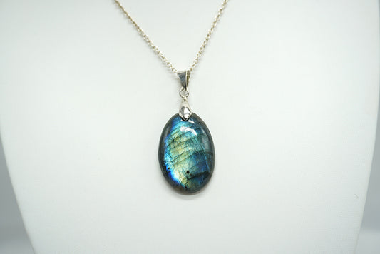 PENDENTIF LABRADORITE (ref 8)