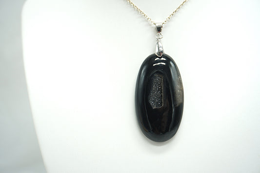 PENDENTIF ONYX CRISTALLISE (Ref 3 )