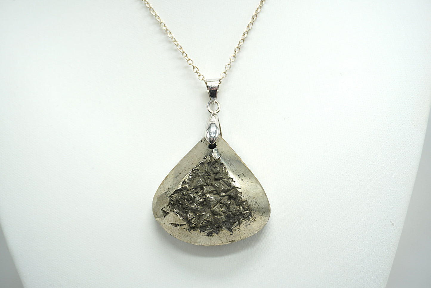 PENDENTIF PYRITE DRUSY (Ref 1)