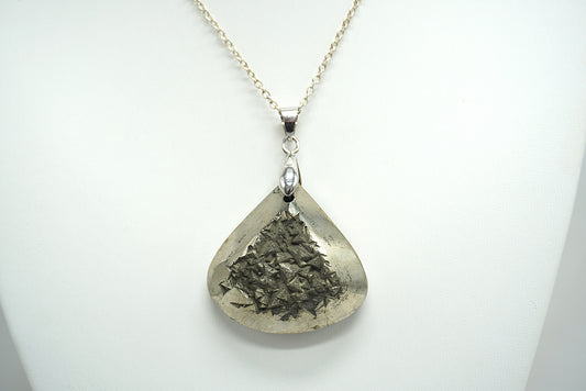 PENDENTIF PYRITE DRUSY (Ref 1)