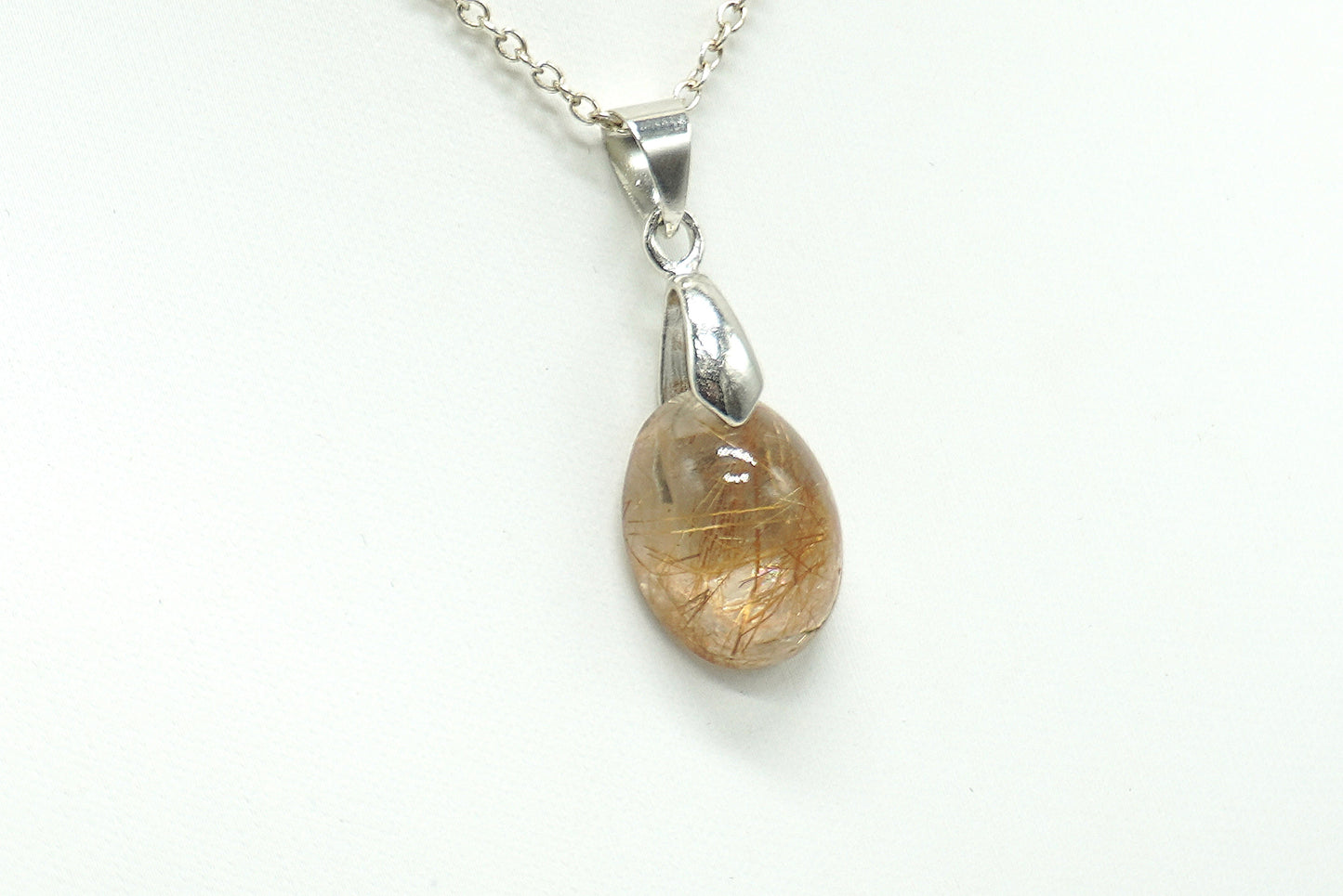 PENDENTIF QUARTZ RUTILE