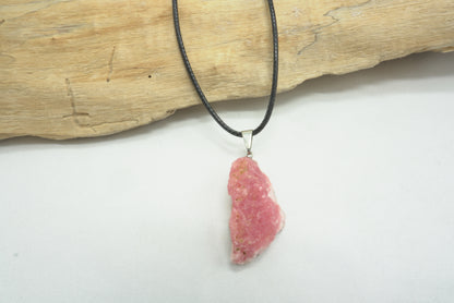 PENDENTIF RHODOCHROSITE BRUTE