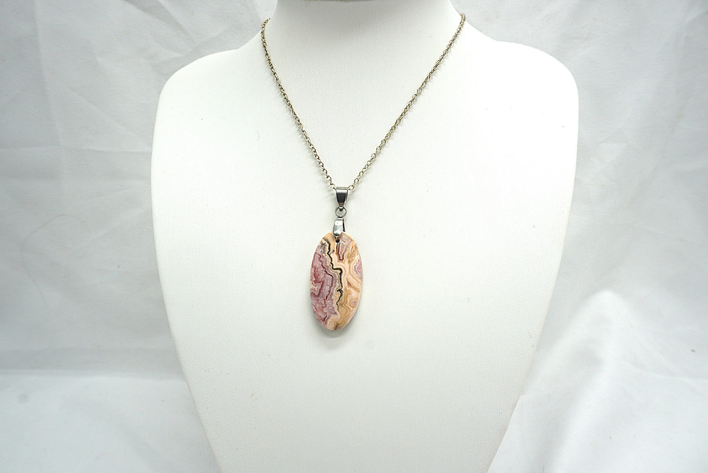 PENDENTIF RHODOCHROSITE (ref 2)