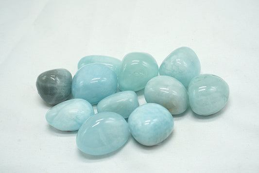 PIERRE ROULEE AIGUE MARINE