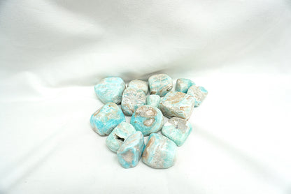 PIERRE ROULEE ARAGONITE BLEUE