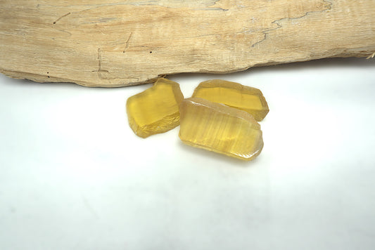 PLAQUE FLUORITE JAUNE