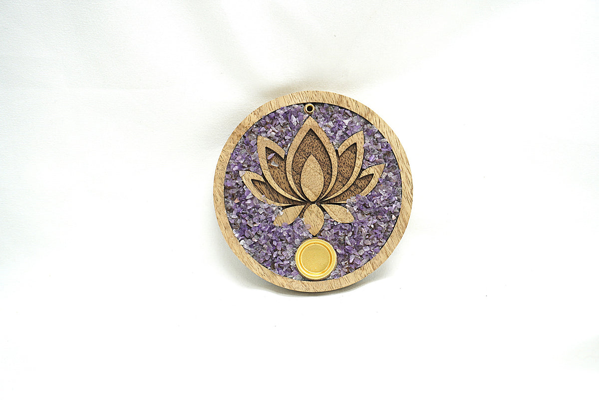PORTE-CÔNE ENCENS LOTUS AMETHYSTE