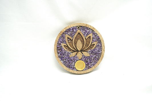 PORTE-CÔNE ENCENS LOTUS AMETHYSTE