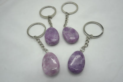 PORTE CLE LEPIDOLITE