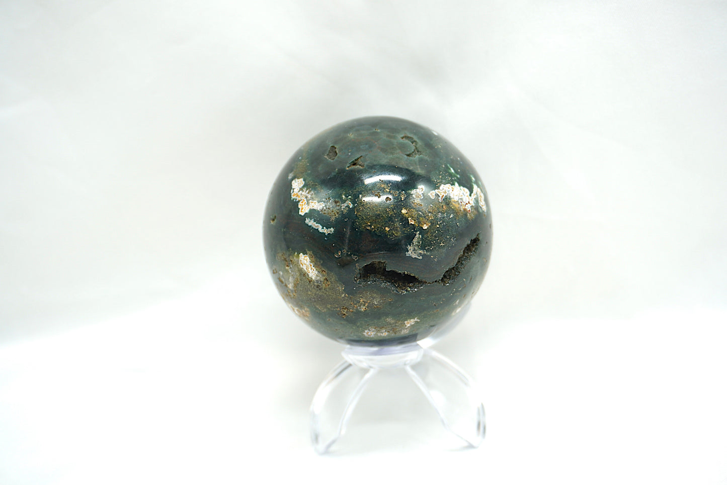 SPHERE JASPE OCEAN (Jaspe Orbiculaire)