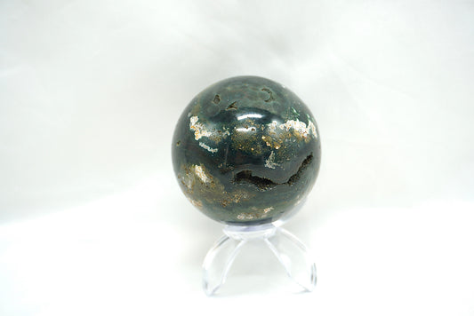 SPHERE JASPE OCEAN (Jaspe Orbiculaire)