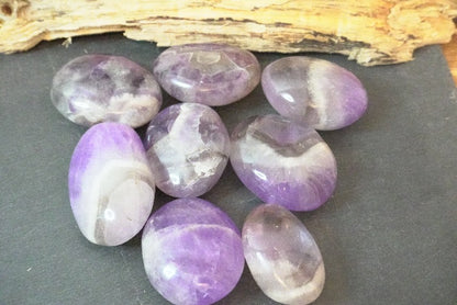 GALET AMETHYSTE CHEVRON XL