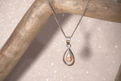 PENDENTIF ARGENT OEIL DE SAINTE LUCIE MEDITERRANEE