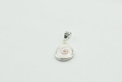 PENDENTIF GOUTTE ARGENT OEIL DE SAINTE LUCIE