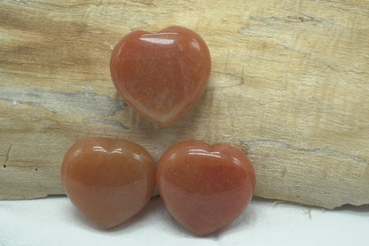 COEUR AVENTURINE ORANGE