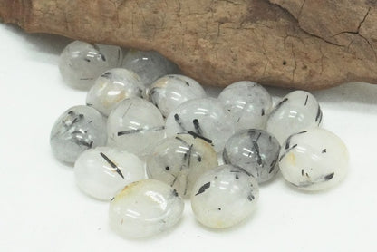 PIERRE ROULEE RONDE QUARTZ TOURMALINE