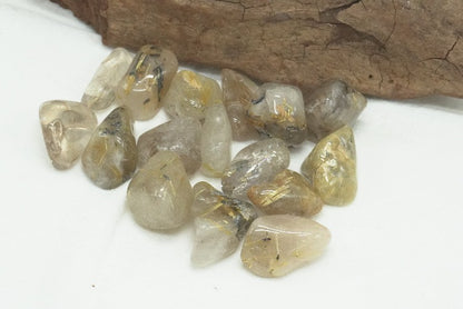 PIERRE ROULEE QUARTZ RUTILE